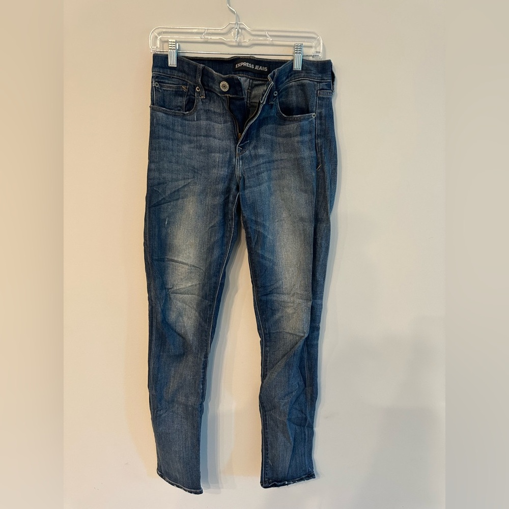 Express Dark Blue Denim Jeans
